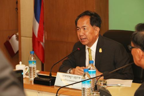 ส.ป.ก. ร่วมประชุมวีดีโอคอนเฟอร์เรนซ์รับมอบนโยบายด้านการเกษตรให้แก่ผู้บริหารและผู้ปฏิบัติงานทั้งในส่วนกลางและส่วนภูมิภาค