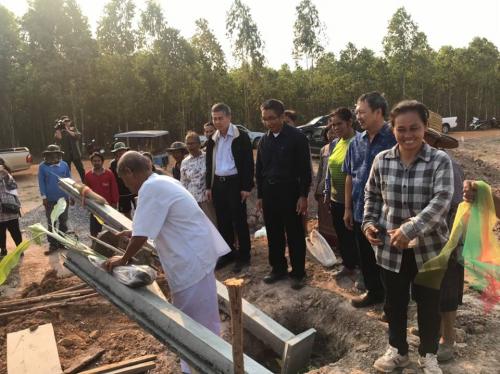 รองเลขาธิการ ส.ป.ก. ลงพื้นที่ตรวจเยี่ยมการขับเคลื่อนงานแก้ปัญหาที่อยู่อาศัยพื้นที่ปฏิรูปที่ดินเพื่อเกษตรกรรมจังหวัดสระแก้ว