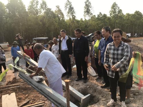 รองเลขาธิการ ส.ป.ก. ลงพื้นพื้นที่ตรวจเยี่ยมการขับเคลื่อนงานแก้ปัญหาที่อยู่อาศัยพื้นที่ปฏิรูปที่ดินเพื่อเกษตรกรรมจังหวัดสระแก้ว