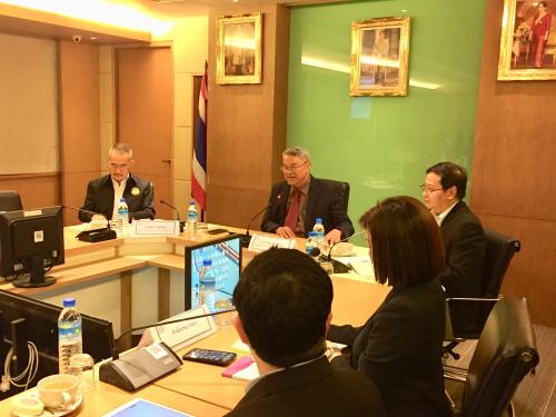 ประชุมหารือในเรื่องแนวทางในการดำเนินงานของกระทรวงเกษตรและสหกรณ์เพื่อแก้ไขปัญหาในภาคการเกษตร