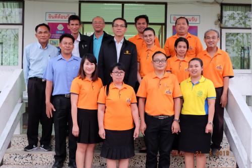 หัวหน้าผู้ตรวจราชการกรมตรวจราชการและติดตามผลการดำเนินงานตามแผนงาน ณ ส.ป.ก.นครพนม
