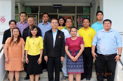 หัวหน้าผู้ตรวจราชการกรมตรวจราชการและติดตามผลการดำเนินงานตามแผนงาน ณ ส.ป.ก.อำนาจเจริญ