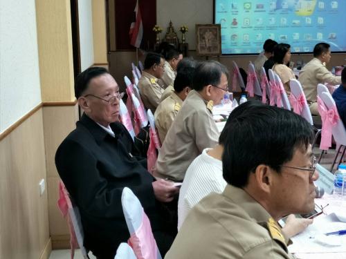 ผู้ตรวจราชการ ส.ป.ก. ร่วมประชุมการตรวจราชการตามแผนการตรวจราชการกระทรวงเกษตรและสหกรณ์ ประจำปีงบประมาณ ๒๕๖๒ และงานสำคัญตามนโยบายรัฐบาล/กระทรวง