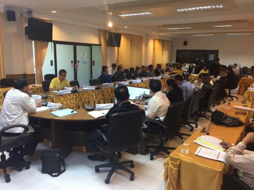 ส.ป.ก.ร่วมประชุมคณะกรรมการตรวจสอบข้อเท็จจริงการจ่ายค่าชดเชยพิเศษแทนการจัดสรรที่ดินแปลงอพยพในโครงการเขื่อนป่าสักชลสิทธิ์ ครั้งที่๑/๒๕๖๒