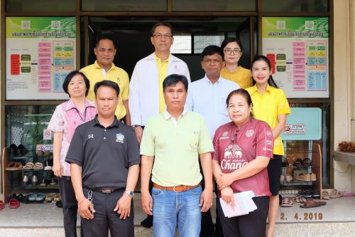 หัวหน้าผู้ตรวจราชการกรม (ส.ป.ก.) ตรวจราชการและติดตามเร่งรัดผลการดำเนินงานตามแผนงาน/โครงการ และภารกิจตามนโยบายยุทธศาตร์ของ ส.ป.ก. ประจำปีงบประมาณ พ.ศ. ๒๕๖๒ รอบที่ ๑  ณ ส.ป.ก.บุรีรัมย์