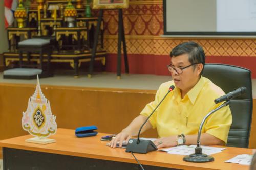 ส.ป.ก. ประชุมเตรียมการและซักซ้อมแนวทางปฏิบัติของส่วนราชการในการรับเสด็จ เนื่องในพระราชพิธีบรมราชาภิเษก