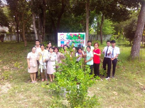 เจ้าหน้าที่พร้อมพนักงาน ลูกจ้าง ส.ป.ก.อำนาจเจริญ รวมพลังพัฒนาแปลงเกษตร Smart Farmer 