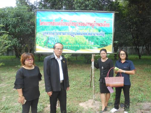 ความก้าวหน้าเปลงเกษตรผสมผสาน ใน ส.ป.ก.อำนาจเจริญ