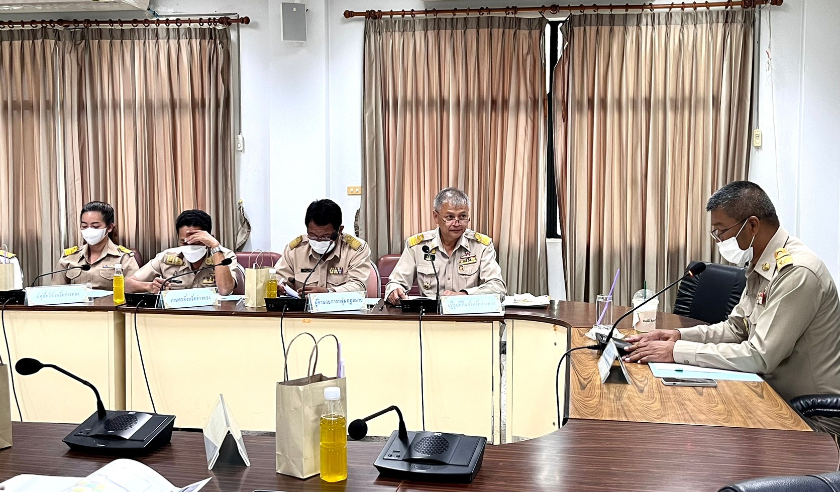 จัดการประชุมคณะกรรมการปฏิรูปที่ดินจังหวัดอ่างทอง ครั้งที่ 1/2566