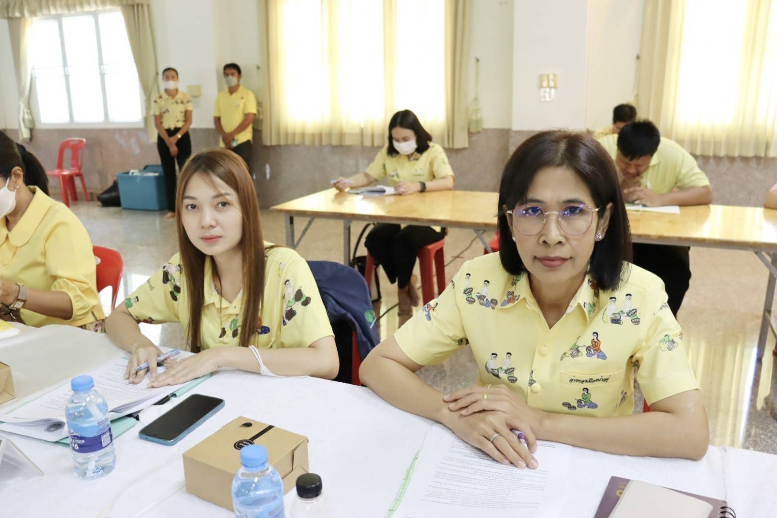 ส.ป.ก.อ่างทอง เข้าร่วมการประชุมคณะกรรมการฝ่ายจัดสถานที่ การแสดงศิลปวัฒนธรรม การจำหน่ายสินค้าเกษตรผลิตภัณฑ์ชุมชน และของดีจังหวัดอ่างทอง