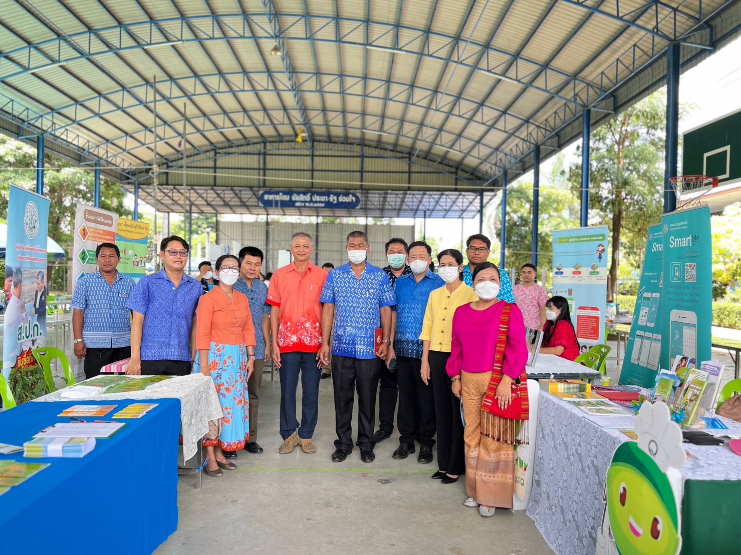 เข้าร่วมจัดโครงการ หน่วยบำบัดทุกข์ บำรุงสุข สร้างรอยยิ้มให้ประชาชน ครั้งที่ 11/2566 ออกหน่วยให้บริการประชาชนในพื้นที่อำเภอไชโย