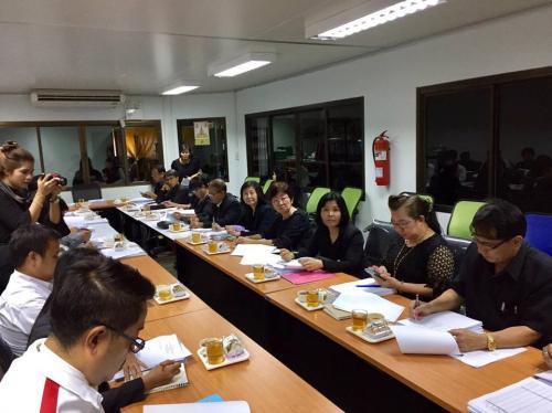 ประชุมคณะอนุกรรมการพัฒนาการเกษตรและสหกรณ์ของจังหวัดอ่างทอง ครั้งที่ ๕/๒๕๕๙