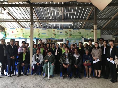 โครงการตามแผนการตรวจราชการของผู้ตรวจราชการกระทรวงเกษตรและสหกรณ์ ประจำปีงบประมาณ ๒๕๖๑