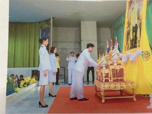 งานรัฐพิธีถวายราชสดุดีเนื่องในวันฉัตรมงคล ประจำปี 2559