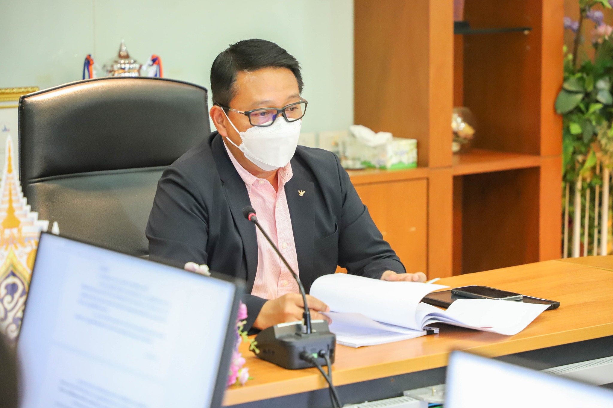 ประชุมศูนย์ปฏิบัติการต่อต้านการทุจริตของ ส.ป.ก. (ศปท. ส.ป.ก.) ครั้งที่ 1/2566 