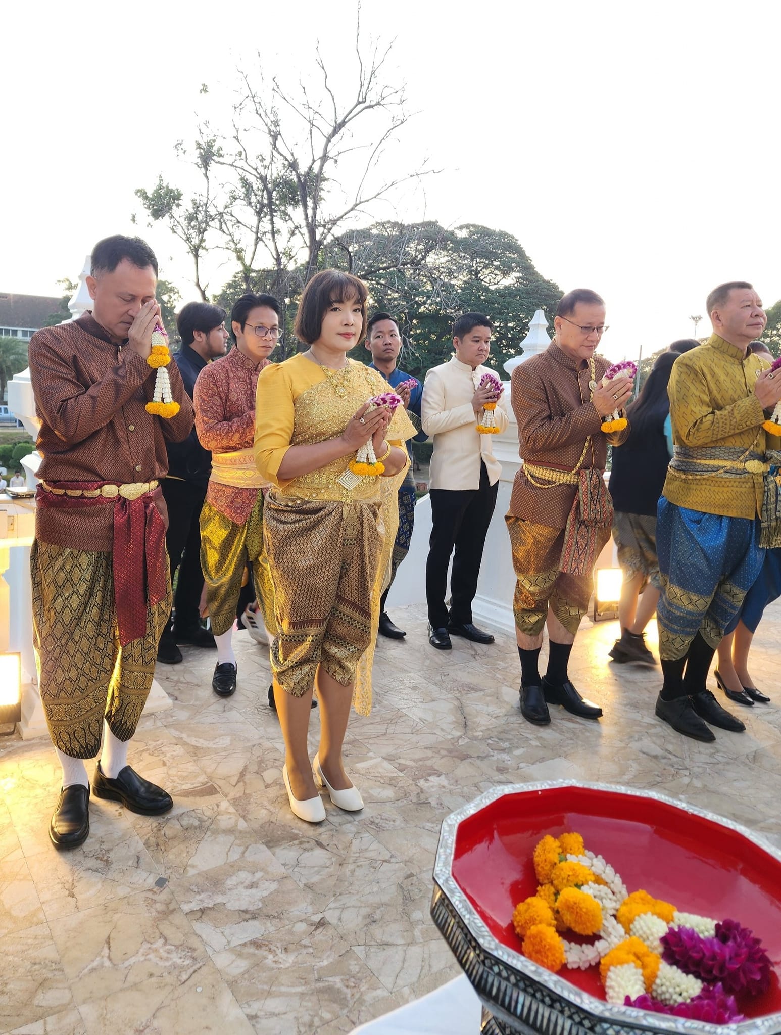 นางสาวพจนันท์ กองมาก ปฏิรูปที่ดินจังหวัดพระนครศรีอยุธยา ร่วมพิธีบวงสรวงบูรพกษัตริยาธิราชเจ้าแห่งกรุงศรีอยุธยาพิธีสักการะศาลหลักเมือง อยุธยามหาปราสาท และพระบรมราชานุสาวรีย์สมเด็จพระรามาธิบดีที่ ๑ (พระเจ้าอู่ทอง) และพิธีสักการะพระบรมสารีริกธาตุ 