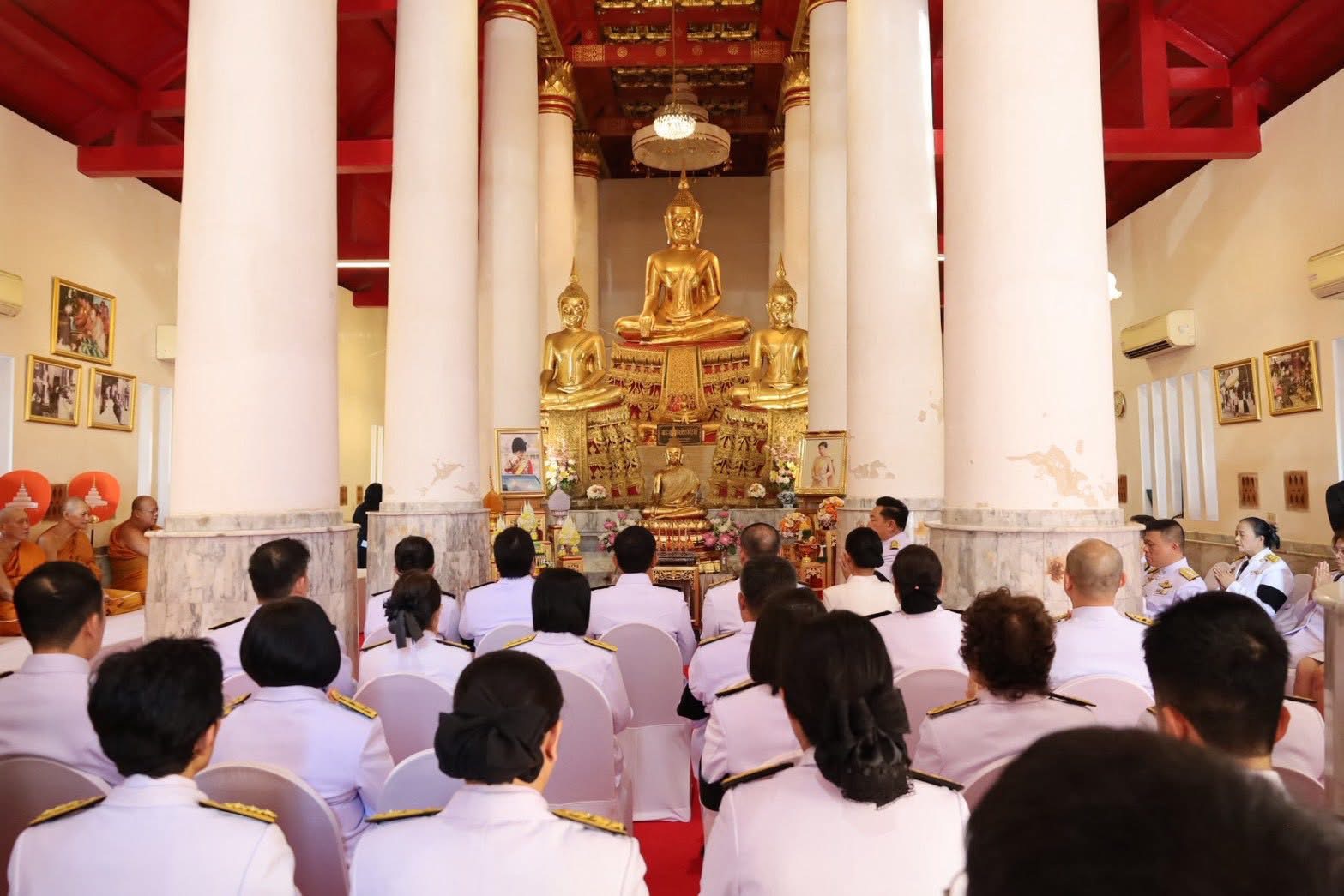 title - ปฏิรูปที่ดินจังหวัดพระนครศรีอยุธยา ร่วมพิธี พิธีเจริญพระพุทธมนต์ถวายพระราชกุศลในโอกาสวันคล้ายวันประสูติสมเด็จพระเจ้าลูกเธอเจ้าฟ้าสิริวัณณวรี นารีรัตนราชกัญญา ๘ มกราคม ๒๕๖๙