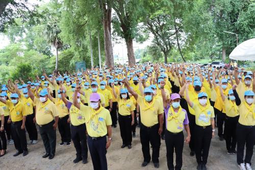 สำนักงานการปฏิรูปที่ดินจังหวัดพระนครศรีอยุธยา ร่วมกิจกรรมบำรุงรักษาต้นไม้ เนื่องในวันรักต้นไม้ประจำปีของชาติ ประจำปี ๒๕๖๓