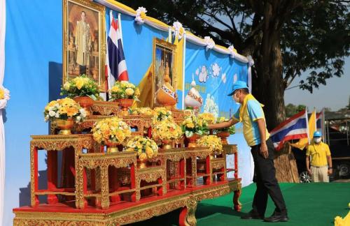 ส.ป.ก.พระนครศรีอยุธยา ร่วมกิจกรรมจิตอาสา "รู้รักสามัคคี รักษ์สิ่งแวดล้อม พัฒนาคุณภาพชีวิต" และพิธีปล่อยพันธุ์สัตว์น้ำ  เนื่องในวันคล้ายวันพระบรมราชสมภพพระบาทสมเด็จพระบรมชนกาธิเบศร มหาภูมิพลอดุลยเดชมหาราช บรมนาถบพิตร วันชาติ และวันพ่อแห่งชาติ