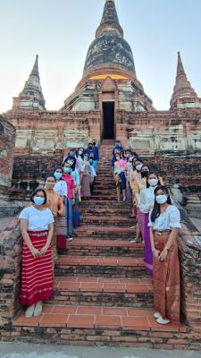 ส.ป.ก.พระนครศรีอยุธยา พร้อมใจแต่งกายผ้าชุดไทย ร่วมเฉลิมฉลอง 3 ทศวรรษ UNESCO ขึ้นทะเบียน "อยุธยาเมืองมรดกโลก"