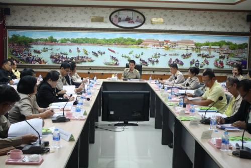 การประชุมคณะกรรมการปฏิรูปที่ดินจังหวัดพระนครศรีอยุธยา ครั้งที่ 1/2559  