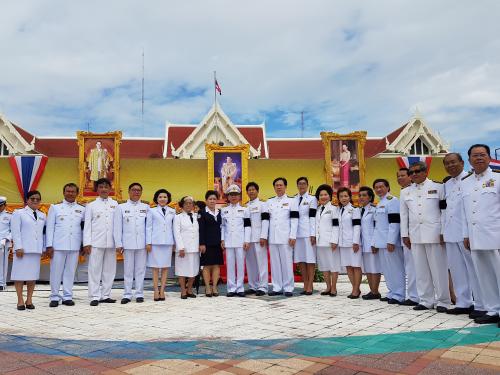ปฏิรูปที่ดินจังหวัดพระนครศรีอยุธยา ร่วมงานเฉลิมพระเกียรติสมเด็จพระเจ้าอยู่หัวมหาวชิราลงกรณ บดินทรเทพวรางกูล ในโอกาสวันเฉลิมพระชนมพรรษา 65 พรรษา 28 ก.ค.60 ณ ศาลากลางจังหวัดฯ