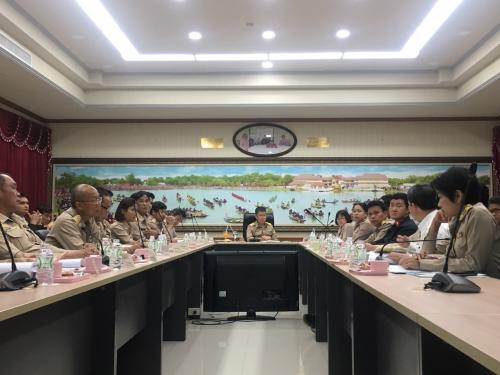 ส.ป.ก.พระนครศรีอยุธยาประชุมคณะกรรมการปฏิรูปที่ดินจังหวัดพระนครศรีอยุธยา ครั้งที่ 1/2561