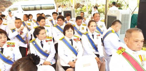 ปฏิรูปที่ดินจังหวัดพระนครศรีอยุธยา ร่วมพิธีทำน้ำอภิเษก ณ วิหารวัดพระมงคลบพิตร