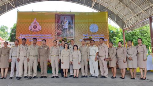 ส.ป.ก.พระนครศรีอยุธยา ร่วมโครงการคลินิกเกษตรเคลื่อนที่เฉลิมพระเกียรติเนื่องในโอกาสมหามงคลพระราชพิธีบรมราชาภิเษก พุทธศักราช ๒๕๖๒