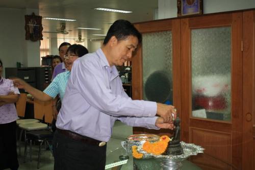 ส.ป.ก.พระนครศรีอยุธยา จัดพิธีรดน้ำดำหัวปฏิรปที่ดินจังหวัด