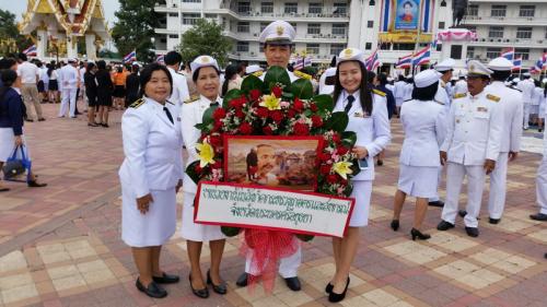 พิธีวางพวงมาลา วันปิยะมหาราช ๒๓ ตุลาคม ๒๕๕๗...  