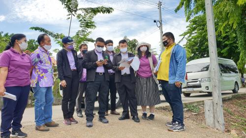 รองเลขาธิการ ตรวจเยี่ยมที่ดินพระราชทาน