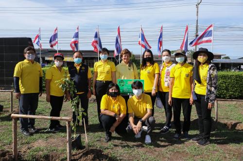 ส.ป.ก.พระนครศรีอยุธยา ร่มโครงการปลูกต้นไม้เนื่องในโอกาสวันเฉลิมพระชนมพรรษา ๒๘ กรกฎาคม ๒๕๖๓