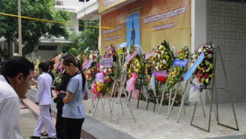 พิธีวางพวงมาลัยถวายราชสักการะสมเด็จพระนารายณ์มหาราช...  