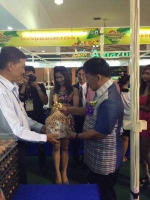 มหกรรมสินค้าเกษตรและอาหารปลอดภัย ปี ๒๕๕๖  