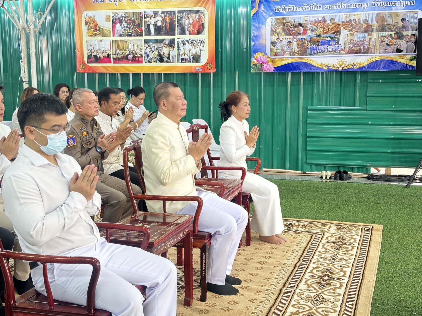 title - ส.ป.ก.พระนครศรีอยุธยา เข้าร่วมงานวันสำคัญทางพระพุทธศาสนา เนื่องในวันวิสาขบูชา ประจำปีงบประมาณ พ.ศ.๒๕๖๙ (เวียนเทียน) โ