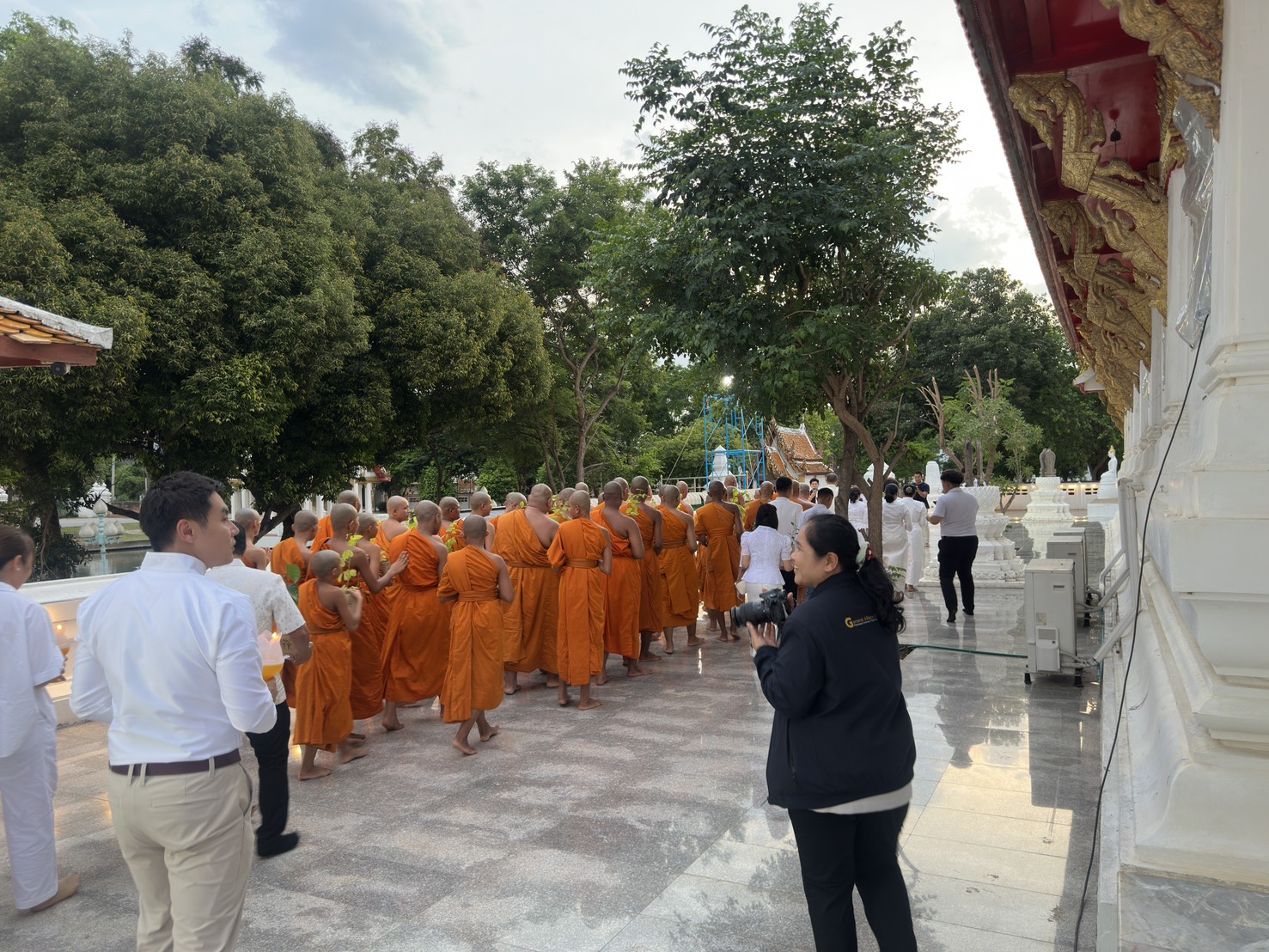 title - ส.ป.ก.พระนครศรีอยุธยา เข้าร่วมงานวันสำคัญทางพระพุทธศาสนา เนื่องในวันวิสาขบูชา ประจำปีงบประมาณ พ.ศ.๒๕๖๙ (เวียนเทียน) โ