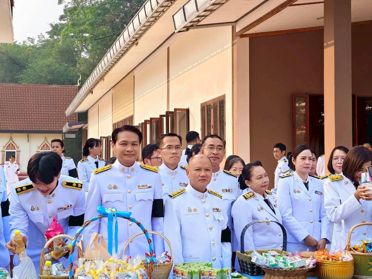 เข้าร่วมกิจกรรม เฉลิมพระเกียรติสมเด็จพระกนิษฐาธิราชเจ้า กรมสมเด็จพระเทพรัตนราชสุดาฯ สยามบรมราชกุมารี เนื่องในโอกาสวันคล้ายวันพระราชสมภพ 2 เมษายน 2569  ณ วัดโชติรสธรรมากร (วัดกลาง) อำเภอเมืองบึงกาฬ จังหวัดบึงกาฬ 