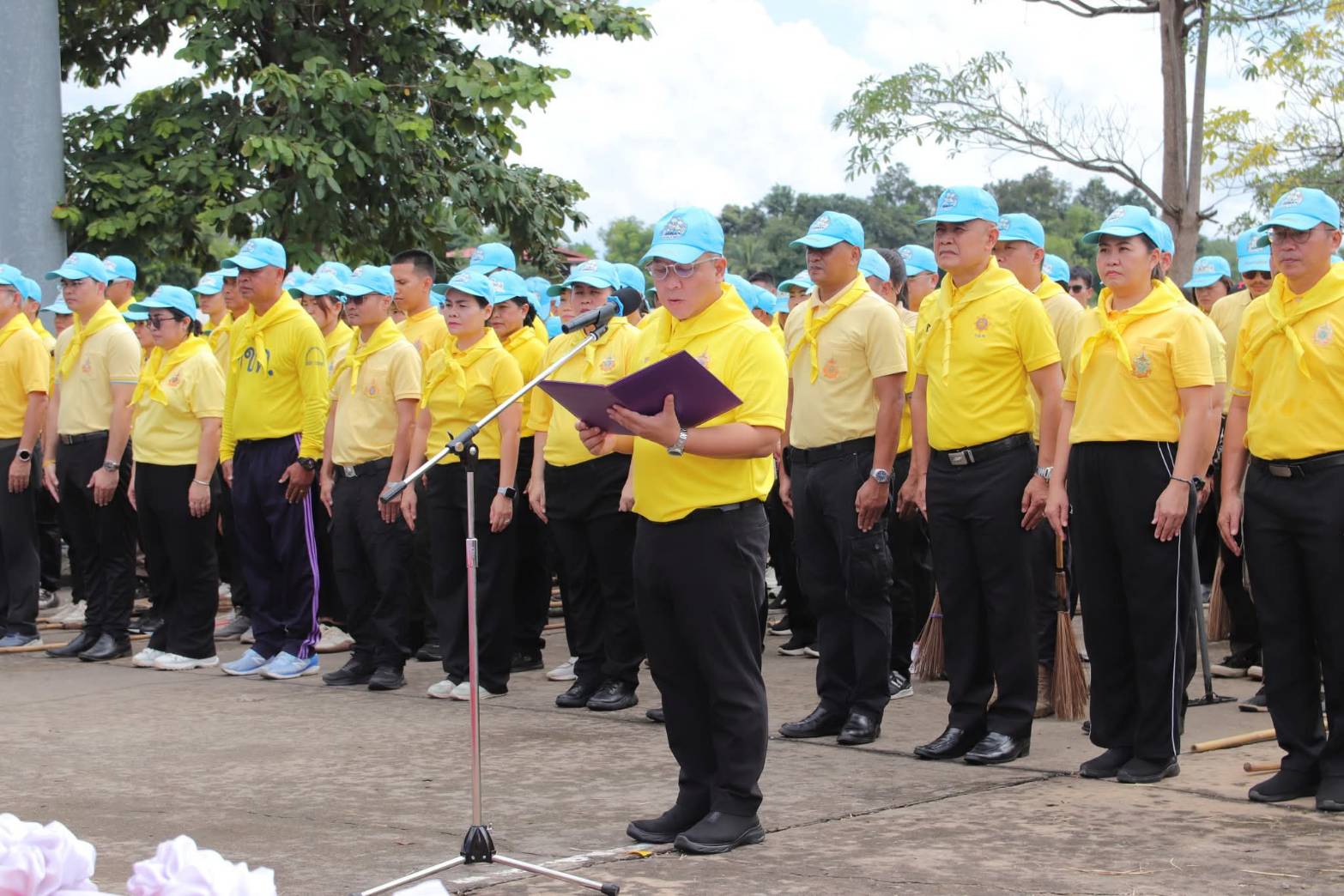 title - สำนักการปฏิรูปที่ดินจังหวัดบึงกาฬ เข้าร่วมกิจกรรมจิตอาสาพัฒนาปรับปรุงภูมิทัศน์