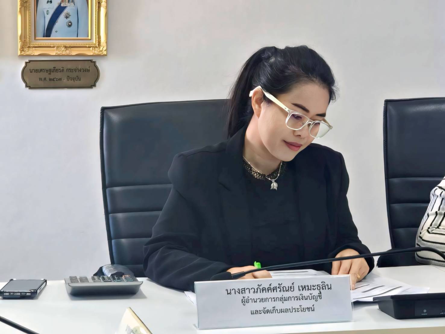 title - นายกฤตวิทย์ พิมพ์ทองงาม ผู้ตรวจราชการกรม สำนักงานการปฏิรูปที่ดินเพื่อเกษตรกรรม เข้าร่วมประชุมตรวจติดตามความก้าวหน้าผลการดำเนินงานตามแผนการตรวจราชการ ประจำปีงบประมาณ พ.ศ. 2569 รอบที่ 1 ส.ป.ก.บึงกาฬ