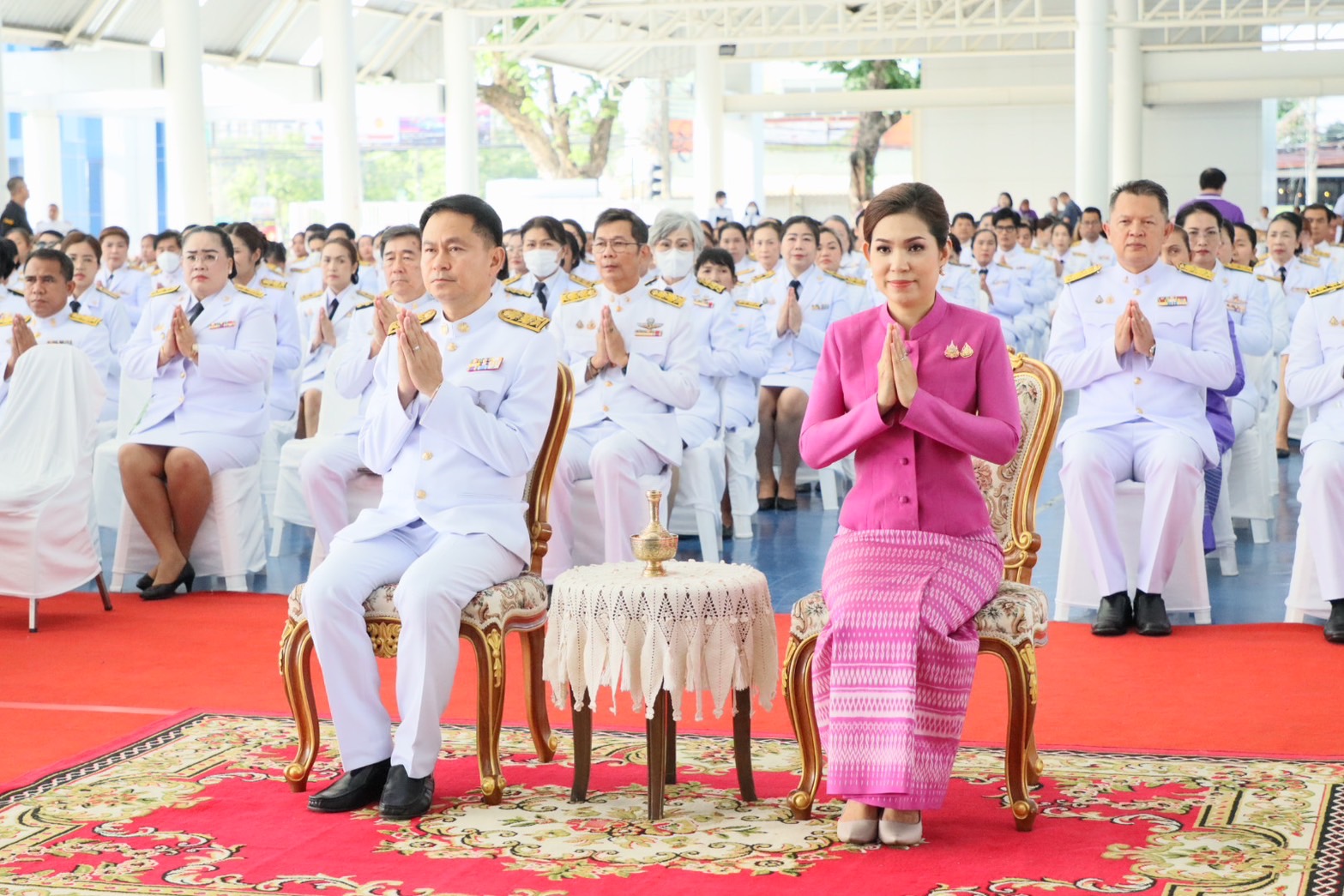 วันอังคารที่ 3 มิถุนายน 2568 ปฏิรูปที่ดินจังหวัดบุรีรัมย์ มอบหมายให้นางสาวมณฑิรา ปานคง นักวิชาการปฏิรูปที่ดินชำนาญการพิเศษ พร้อมด้วยข้าราชการ เจ้าหน้าที่ ส.ป.ก.บุรีรัมย์ ร่วมกิจกรรมเฉลิมพระเกียรติสมเด็จพระนางเจ้าฯ พระบรมราชินี เนื่องในโอกาสวันเฉลิมพระชนมพรรษา 3 มิถุนายน 2568 จังหวัดบุรีรัมย์ (ข่าวแชร์)
