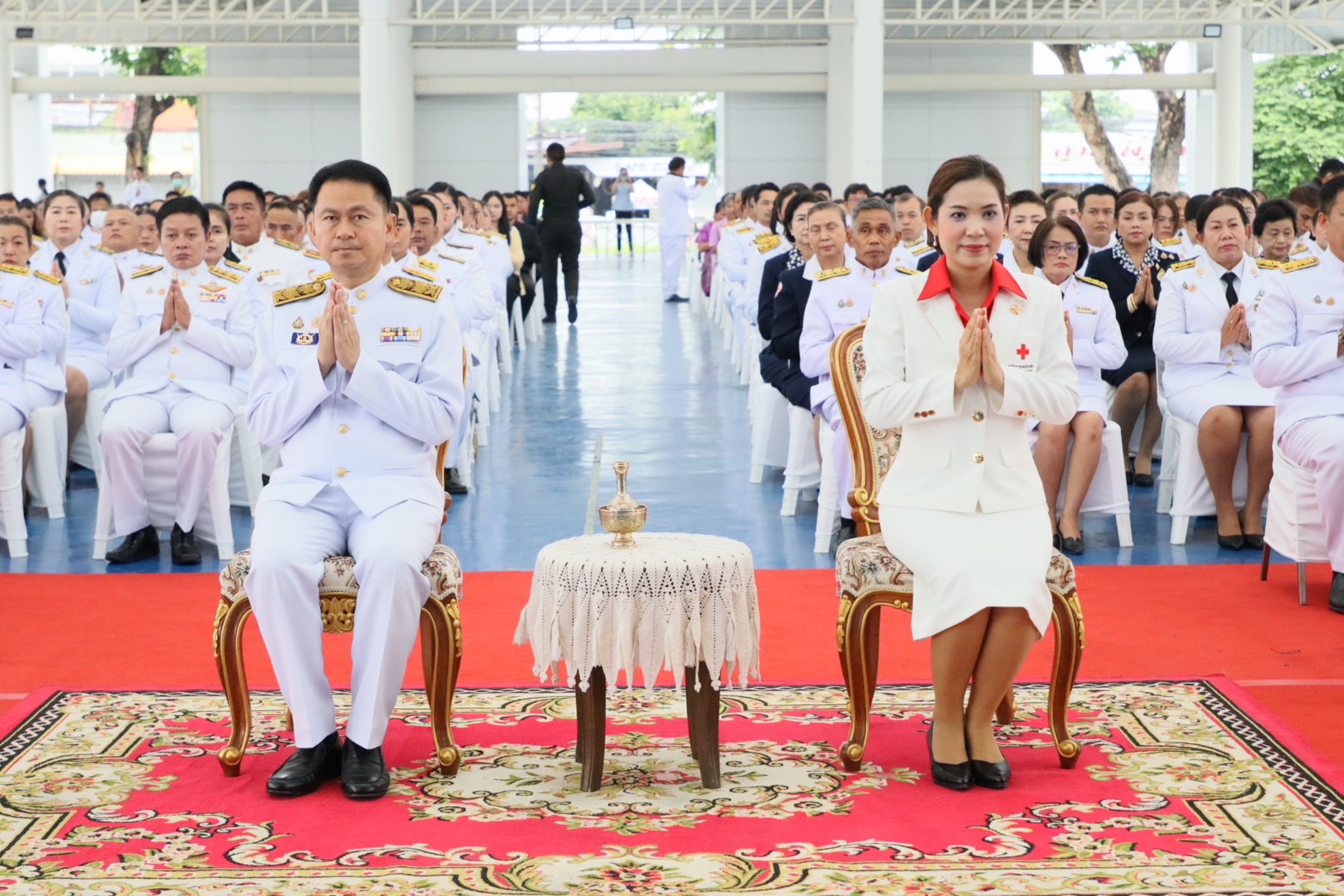 วันที่ 30 พฤษภาคม 2568 นายประเสริฐ กาญจนเกียรติกุล ปฏิรูปที่ดินจังหวัดบุรีรัมย์ ข้าราชการ สำนักงานการปฏิรูปที่ดินจังหวัดบุรีรัมย์ ร่วมรัฐพิธีวันที่ระลึกพระบาทสมเด็จพระปกเกล้าเจ้าอยู่หัว จังหวัดบุรีรัมย์ (ข่าวแชร์)