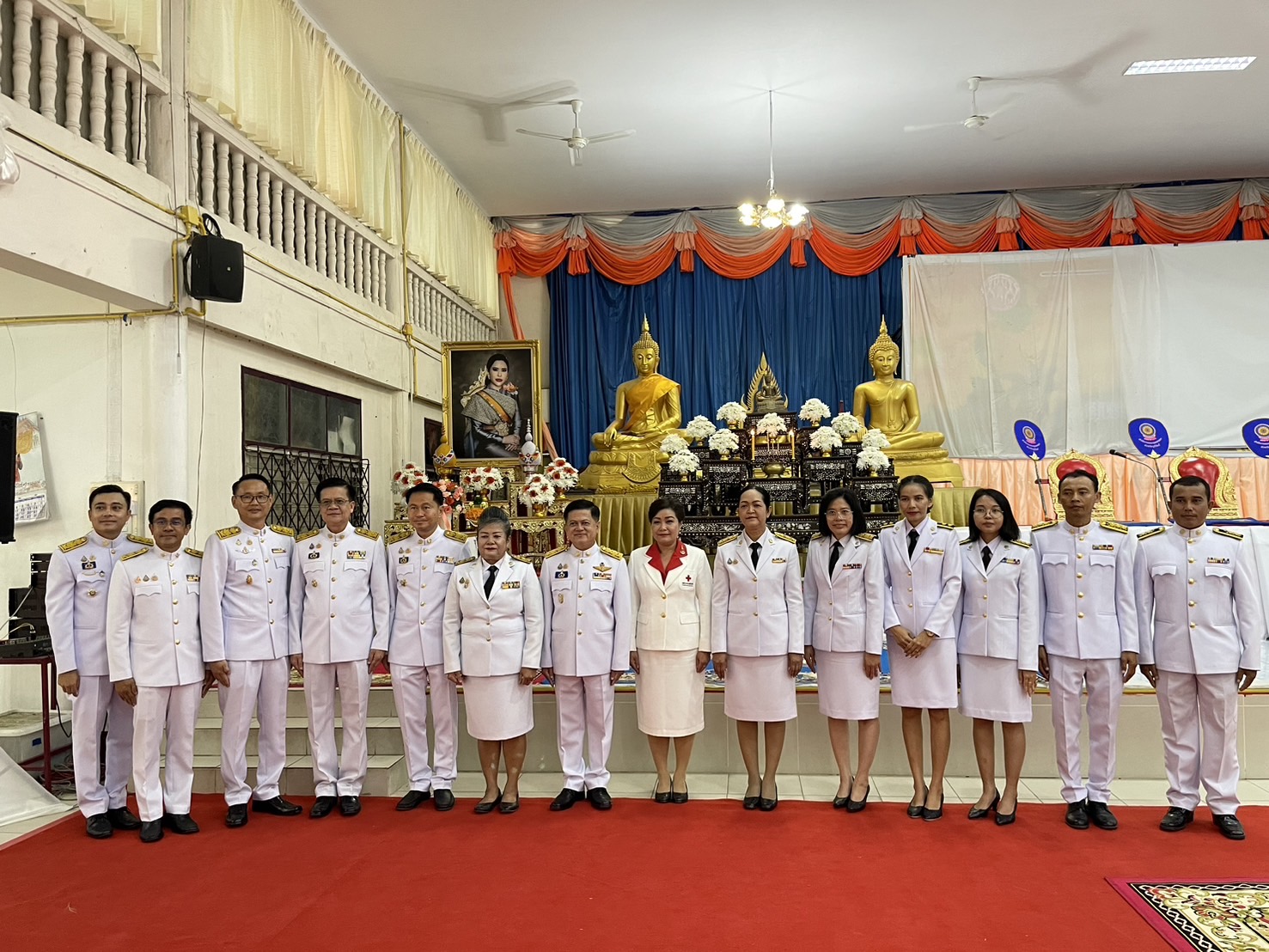 ปฏิรูปที่ดินจังหวัดบุรีรัมย์ ร่วมพิธีทำบุญตักบาตรถวายพระราชกุศลและพิธีถวายพระพรชัยมงคลเนื่องในโอกาสวันประสูติสมเด็จพระเจ้าน้องนางเธอ เจ้าฟ้าจุฬาภรณ์วลัยลักษณ์ อัครราชกุมารี กรมพระศรีสวางควัฒน วรขัตติยราชนารี