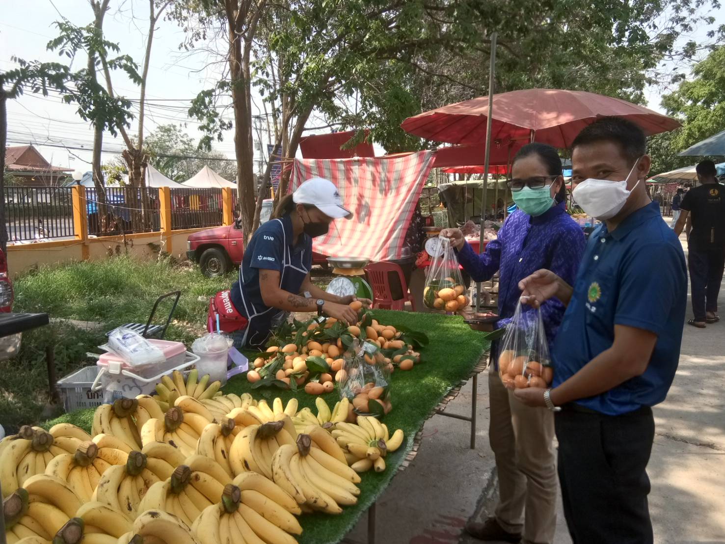 ส.ป.ก.บุรีรัมย์ ร่วมงานส่งเสริมและสนับสนุนกิจกรรมการท่องเที่ยวถนนคนเดินประจำอำเภอโนนสุวรรณ จังหวัดบุรีรัมย์
