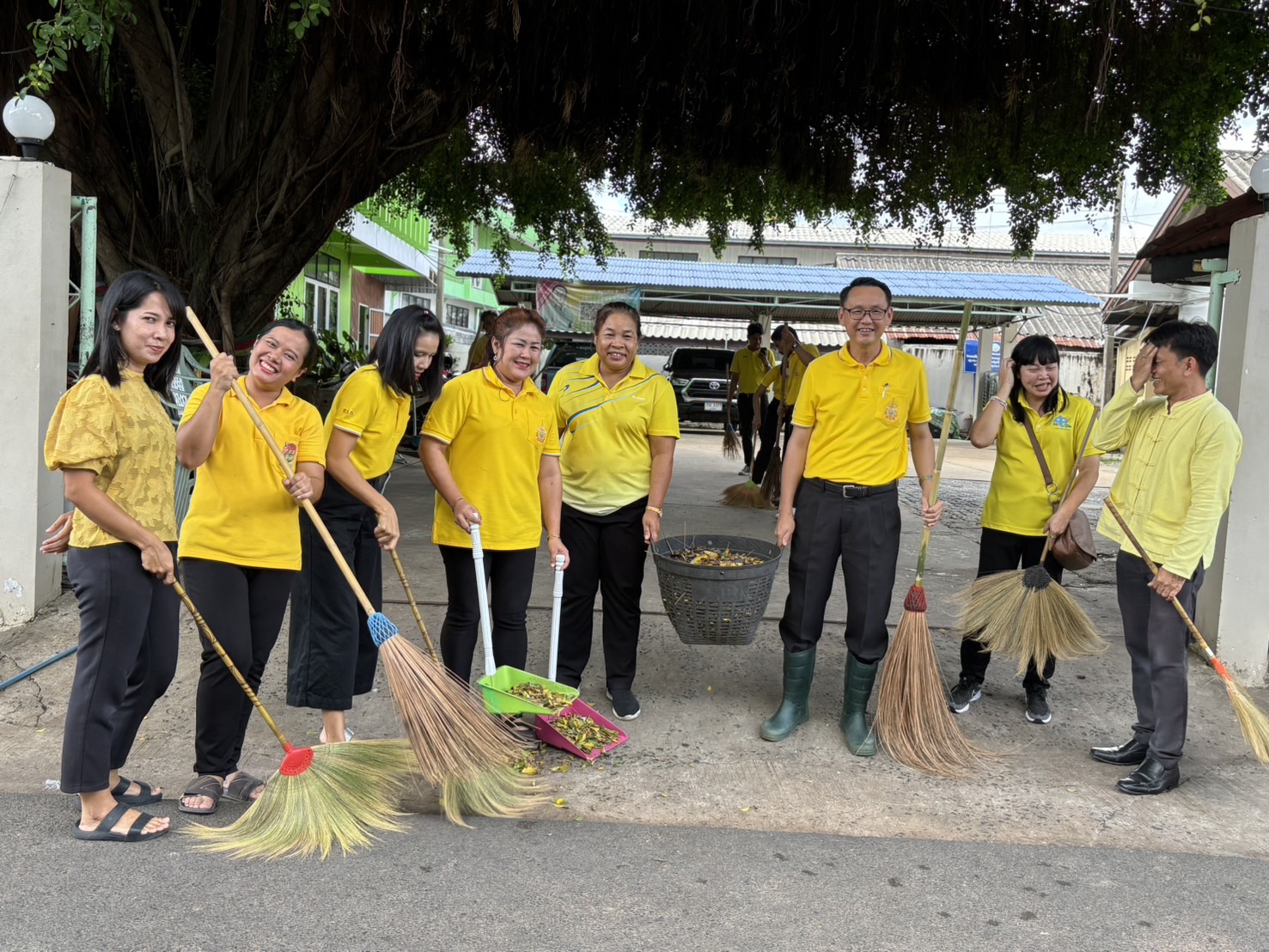 ส.ป.ก.บุรีรัมย์ จัดกิจกรรม Big Cleaning Day ประจำเดือนพฤษภาคม 2567