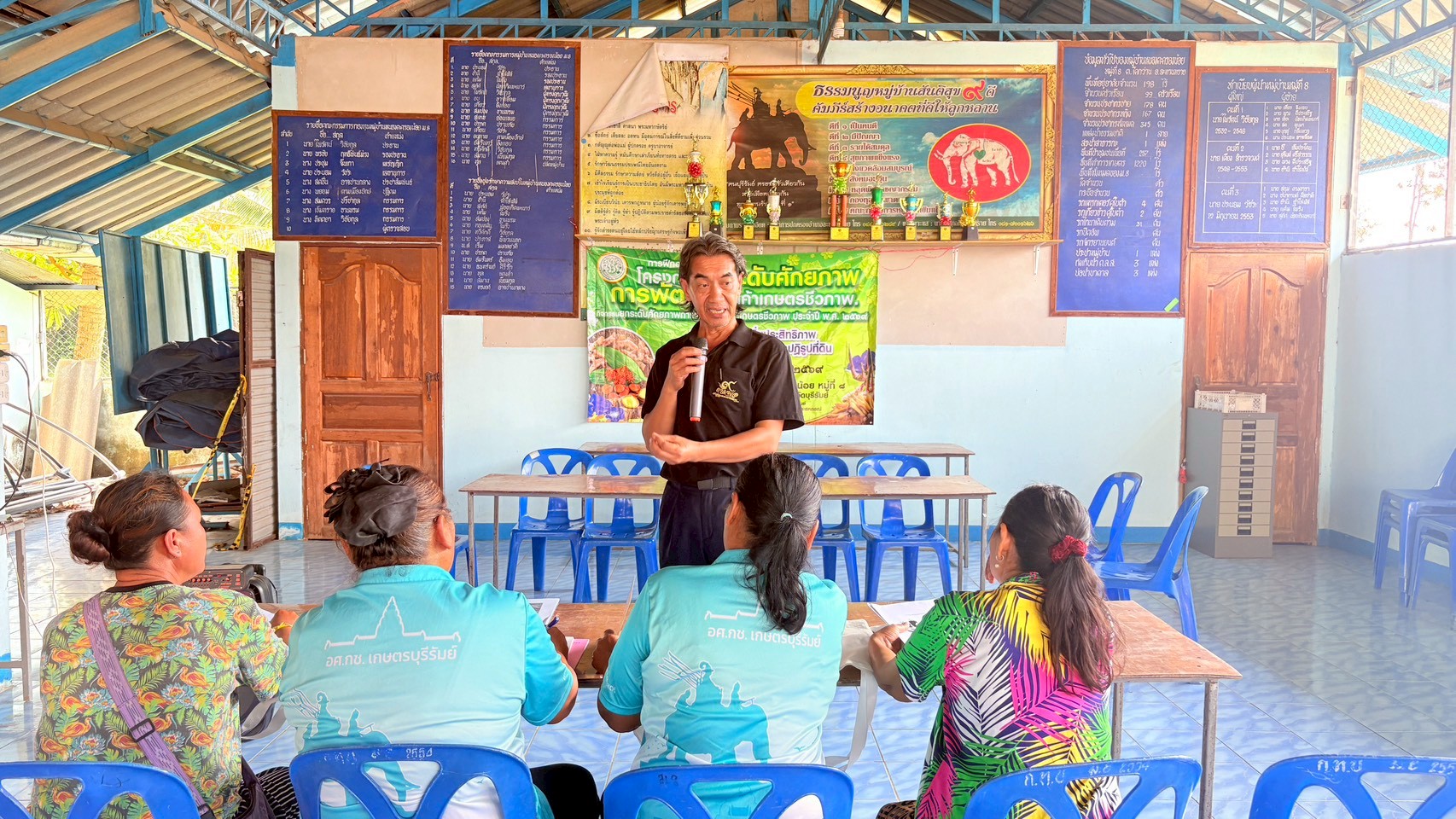 title - วันอังคารที่ 20 มกราคม 2569 นายประเสริฐ กาญจนเกียรติกุล ปฏิรูปที่ดินจังหวัดบุรีรัมย์ มอบหมายให้ นางสาวกริ่มใจ กอนไธสง นักวิชาการปฏิรูปที่ดิน ชำนาญการ ดำเนินการฝึกอบรมเกษตรกรตามโครงการยกระดับศักยภาพการพัฒนาสินค้าเกษตรชีวภาพในเขตปฏิรูปที่ดินจังหวัดบุรีรัมย์ หลักสูตร การเพิ่มประสิทธิภาพการผลิตพืชสมุนไพรในเขตปฏิรูปที่ดิน