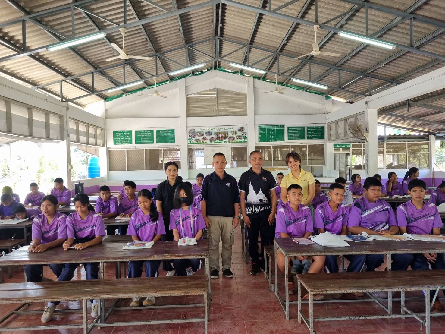 วันพฤหัสบดีที่ 22 มกราคม 2569 นายประเสริฐ กาญจนเกียรติกุล ปฏิรูปที่ดินจังหวัดบุรีรัมย์ มอบหมายให้ น.ส.สุภาณี จงรัมย์ นักวิชาการปฏิรูปที่ดินปฏิบัติการ จัดการฝึกอบรมโครงการเพิ่มศักยภาพระบบงานเกษตรภายใต้แผนนพัฒนาเด็กและเยาวชนในถิ่นทุรกันดาร ตามพระราชดำริสมเด็จพระเทพรัตนราชสุดาฯ สยามบรมราชกุมารั ปีงบประมาณ พ.ศ. 2569