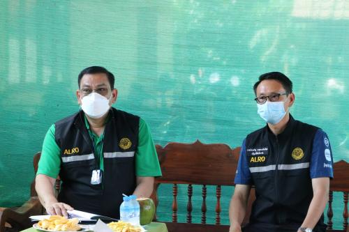 รองเลขาธิการ ส.ป.ก. ลงพื้นที่ตรวจเยี่ยมติดตามงานในพื้นที่จังหวัดบุรีรัมย์