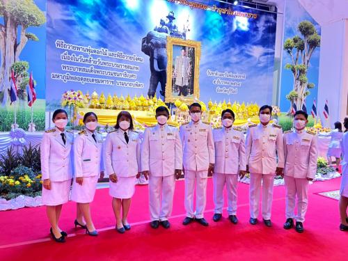 ส.ป.ก.บุรีรัมย์ ร่วมกิจกรรมเนื่องในวันคล้ายวันพระราชสมภพ พระบาทสมเด็จพระบรมชนกาธิเบศร มหาภูมิพลอดุลเดชมหาราช บรมนาถบพิตร วันชาติ และวันพ่อแห่งชาติ 5 ธันวาคม  2564
