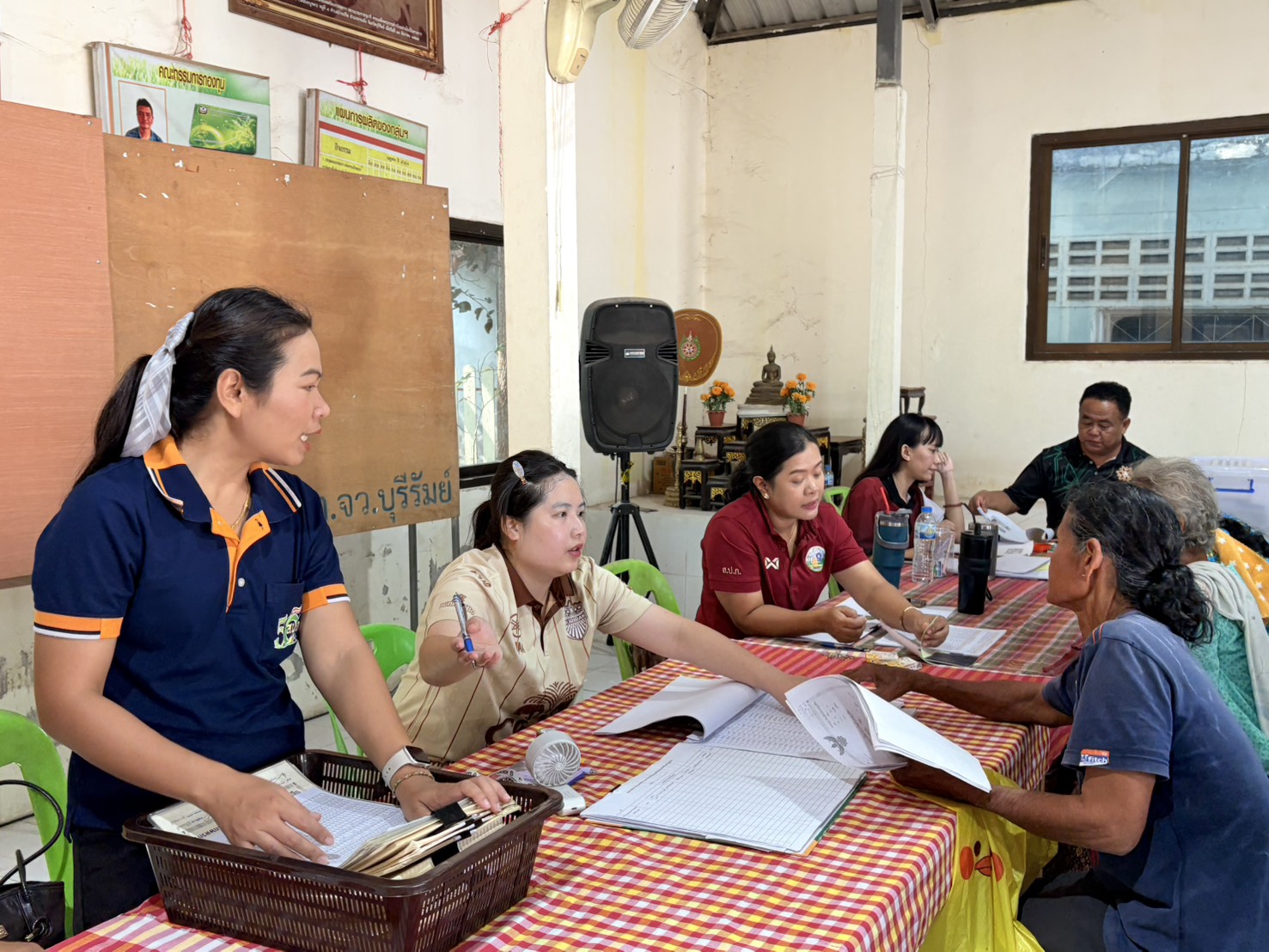 title - วันอังคารที่ 28 เมษายน 2569 นายประเสริฐ กาญจนเกียรติกุล ปฏิรูปที่ดินจังหวัดบุรีรัมย์ มอบหมายให้กลุ่มยุทธศาสตร์และการปฏิรูปที่ดิน ออกหน่วยศูนย์บริการประชาชนเคลื่อนที่ในเขตปฏิรูปที่ดินจังหวัดบุรีรัมย์ ครั้งที่ 9